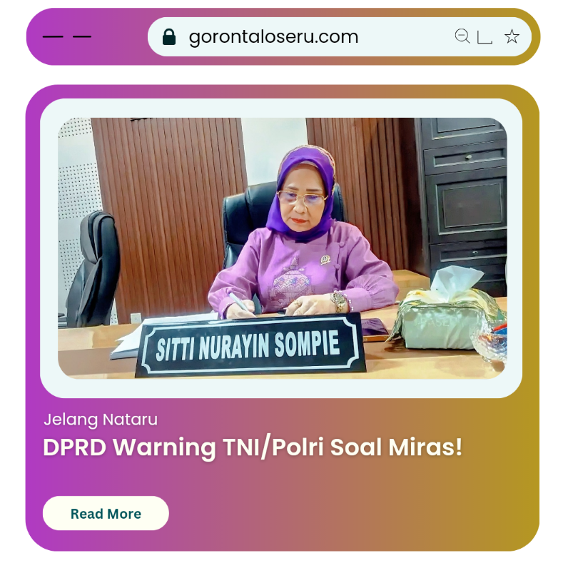 Pengamanan Natal dan Tahun Baru: DPRD Gorontalo Dorong Peran Aktif TNI/Polri