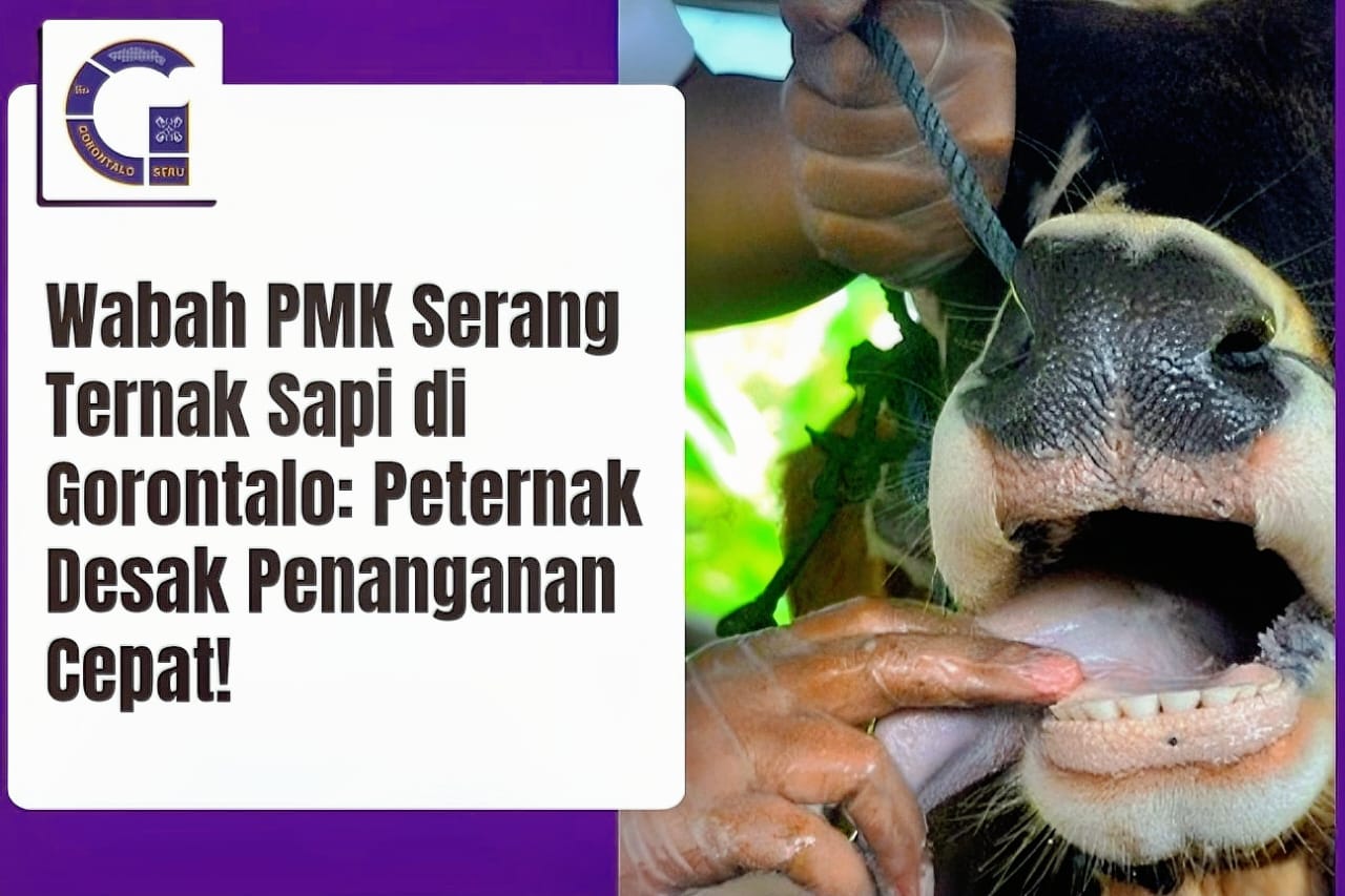 Wabah PMK Serang Ternak Sapi di Gorontalo: Peternak Desak Penanganan Cepat!