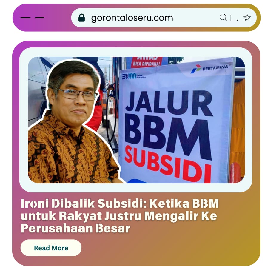 Ironi di Balik Subsidi: Ketika BBM untuk Rakyat Justru Mengalir ke Perusahaan Besar