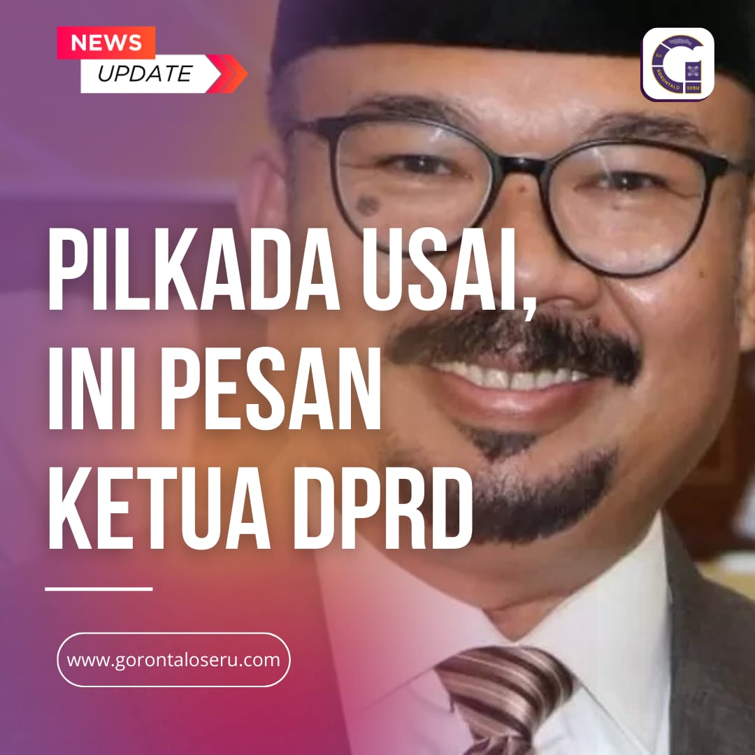 Pilkada Gorontalo Usai, Ini Pesan Ketua DPRD, Thomas Mopili!