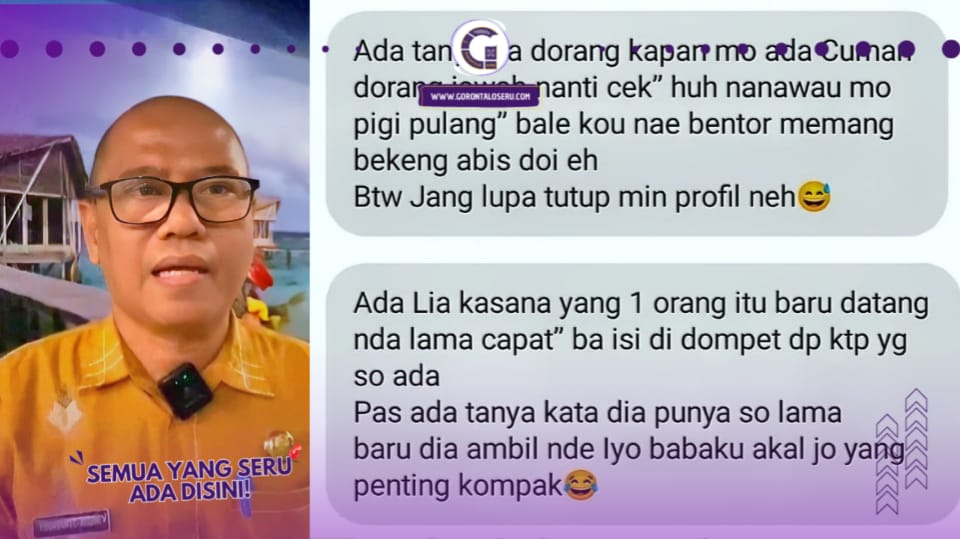 Tanggapi Berita Viral, Kadis Buka Suara Terkait Lambatnya Pelayanan Pembuatan E-KTP di Dukcapil Kota Gorontalo