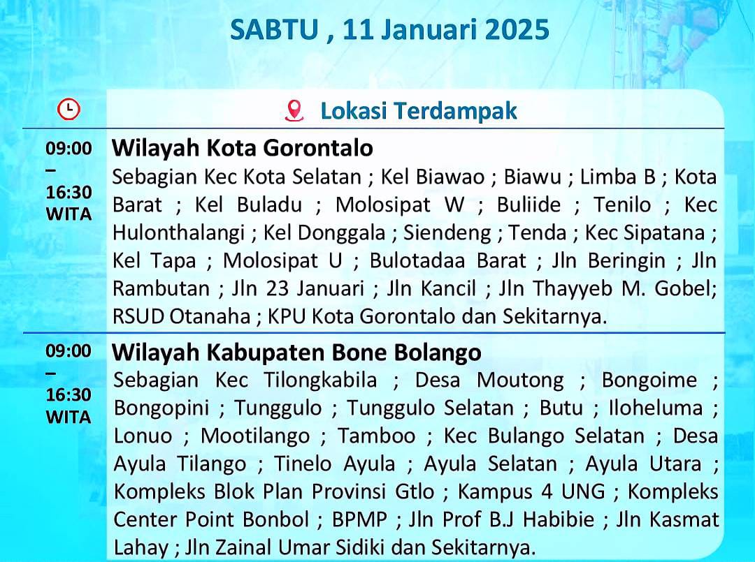 Pemadaman Listrik Sementara
