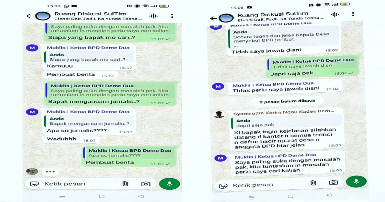 Intimidasi Jurnalis