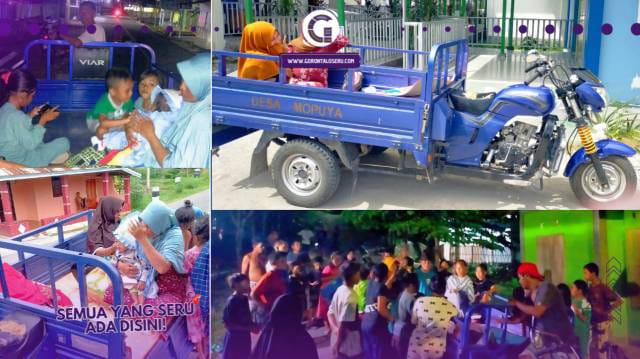 Keren dan Inspiratif! Kepala Desa Mopuya Ubah Kendaraan Viar Roda 3 Jadi Kendaraan Multifungsi