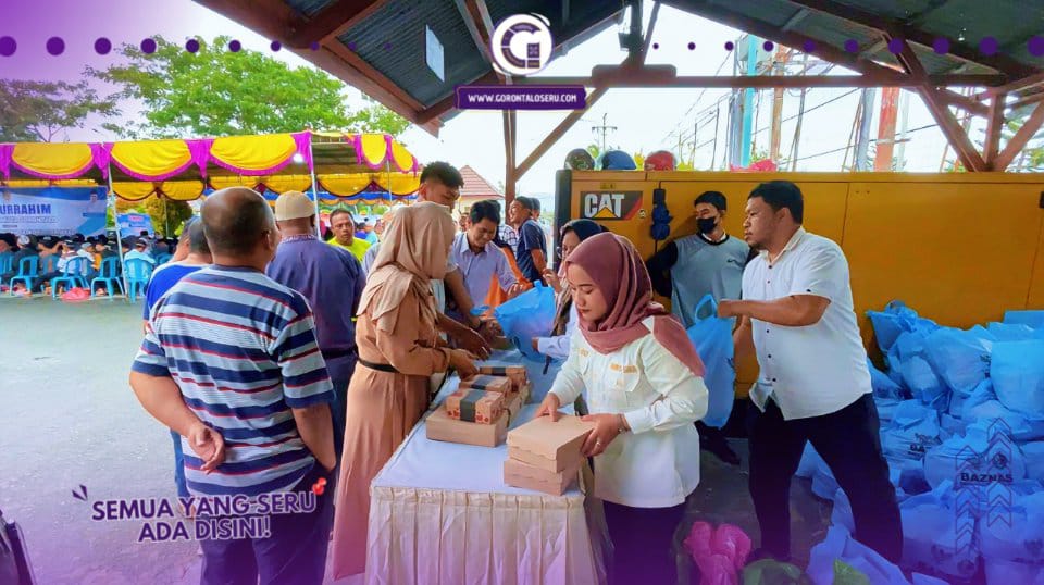 Baznas Kota Gorontalo Berbagi Sembako di Momen HUT ke-297: Bentuk Kepedulian untuk Petugas Pemerintahan