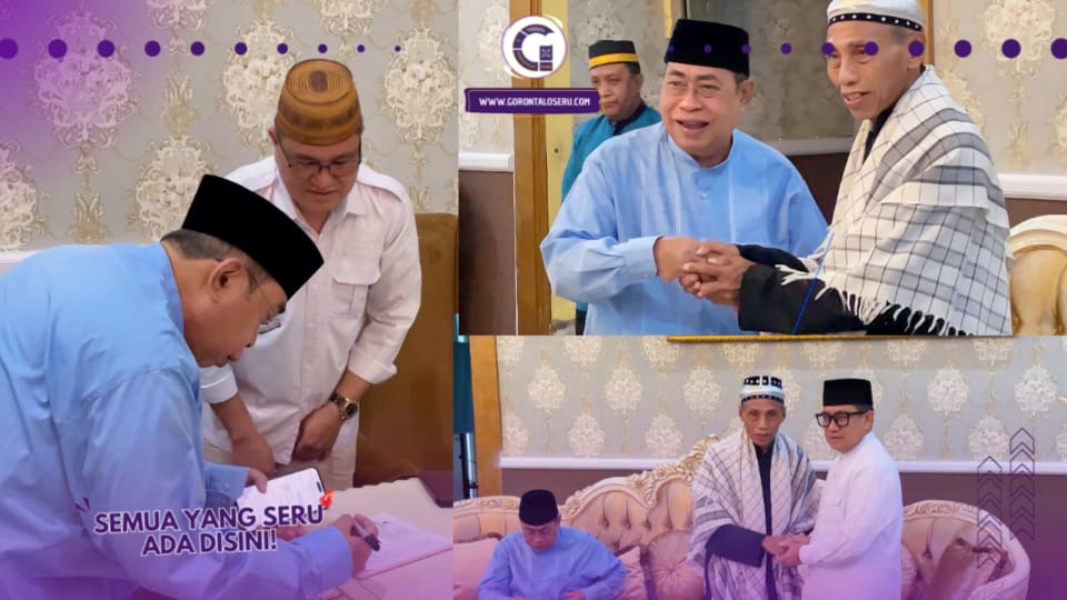 Walikota dan Wakil Walikota Gorontalo Salurkan Zakat Fitrah melalui Baznas, Beri Teladan bagi Masyarakat