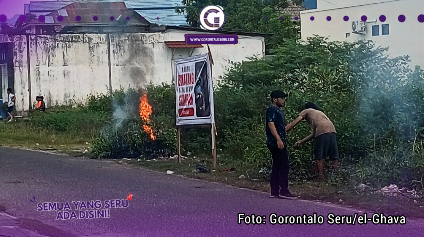 Manajer “Ngopi Ah” Inisiatif Bersihkan Sampah di Jalan Jambu Secara Mandiri: Awas, Katapel!