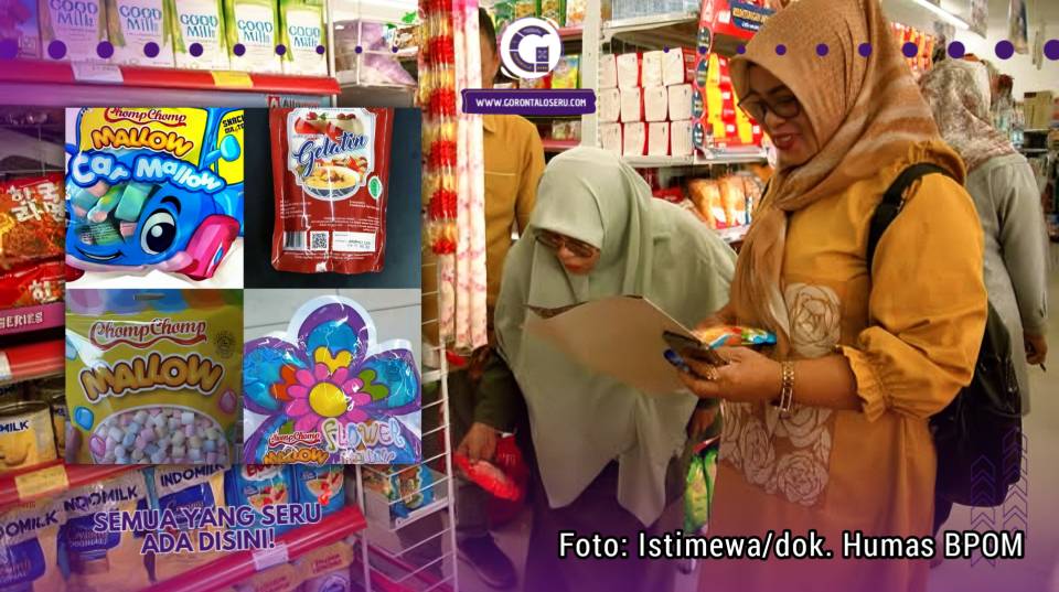 Polda Gorontalo & BPOM Amankan Produk Makanan Mengandung Babi di Supermarket!