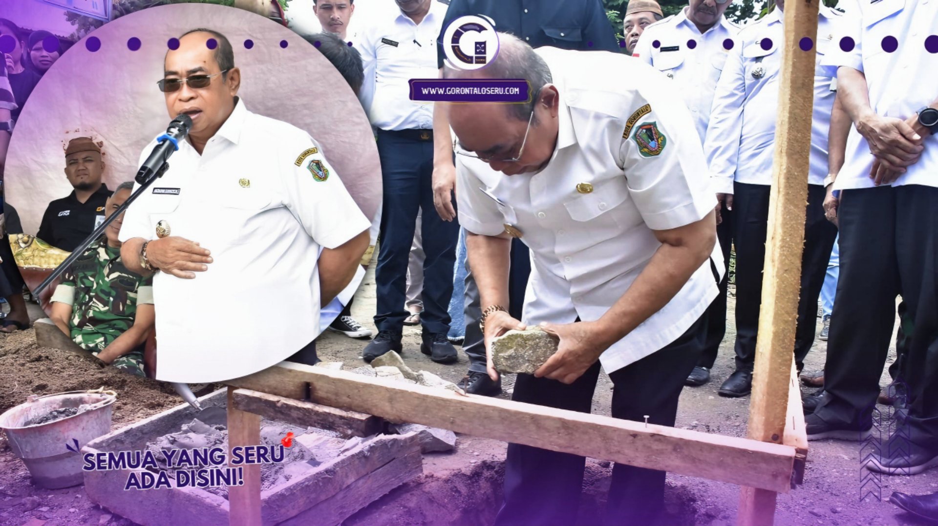 Kolaborasi Bersama TNI, Walikota Gorontalo Mulai Program Rumah Layak Huni!