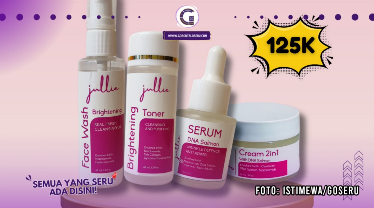 Diskon Gila-Gilaan! Skincare Premium, Jullie Beauty Care: Diskon Hingga 50%