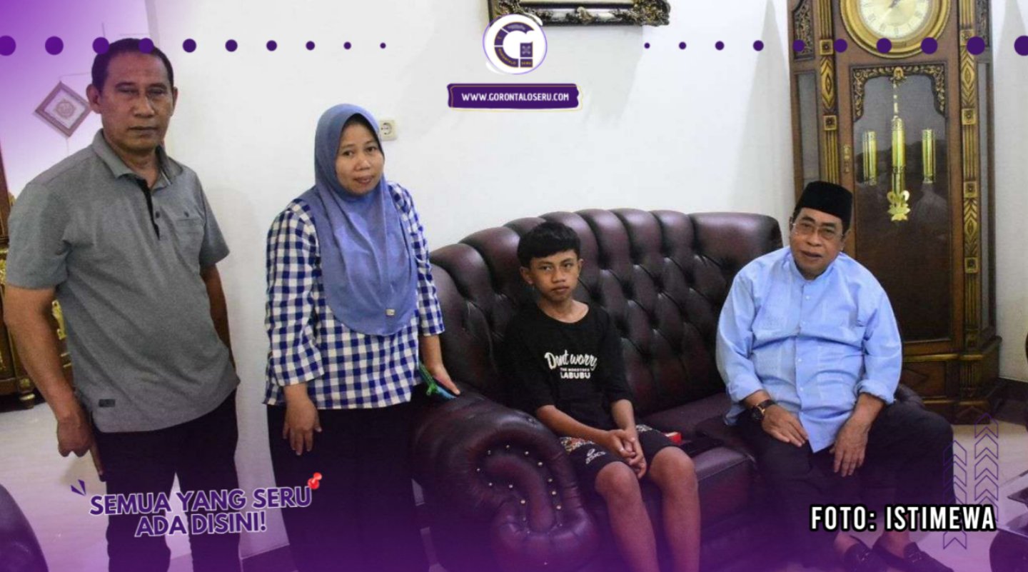 Walikota Gorontalo Sekolahkan Anak Eks Badut Jalanan dan Pengemis