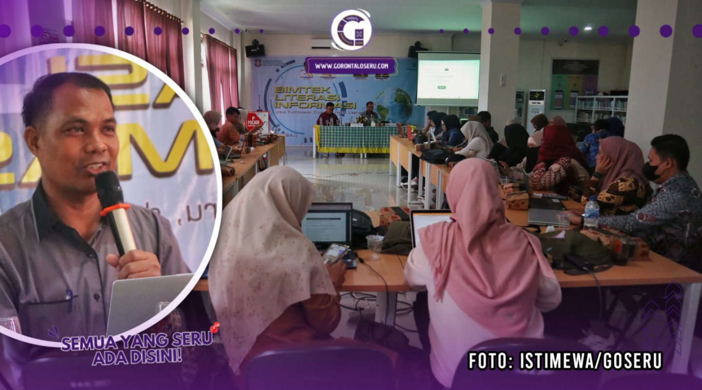 Bimtek Literasi Informasi di Gorontalo: Jurus Jitu Menjelajahi Lautan Data Digital
