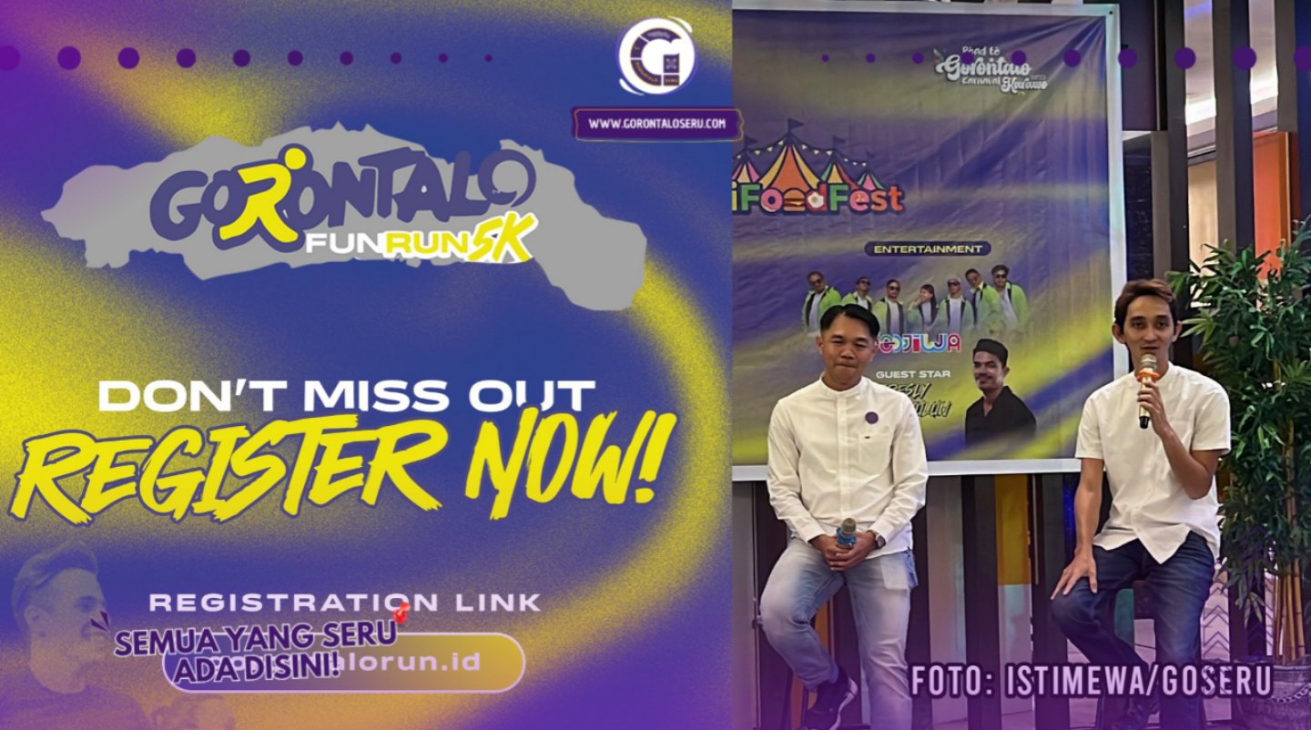 ‎Gorontalo Fun Run 5K: Lari Santai Rasa Festival, Kolaborasi Epik Fox Hotel & City Mall Gorontalo