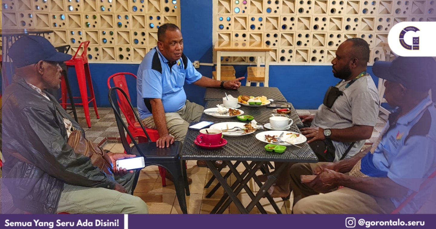 ‎Kontingen Papua Pegunungan, Langsung Ketagihan Kuliner Gorontalo
