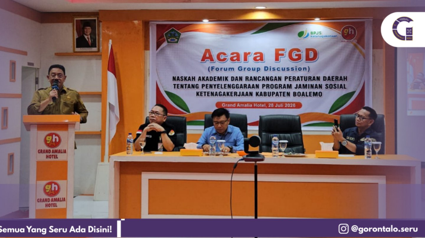‎Bupati Boalemo Rum Pagau Dorong Perda Jaminan Sosial, Targetkan 75 Ribu Pekerja!‎